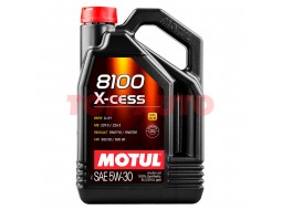 Моторное масло MOTUL 8100 X-cess SAE 5W30 5л